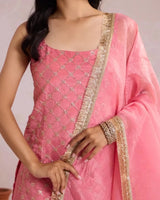 Royal Pink Sharara - AgapiSharara Set